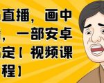 无绿布直播,画中画直播,一部安卓手机搞定-第一资源库