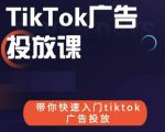 跨境B哥tiktok广告投放课,带你快速入门tiktok广告投放价值1680元-第一资源库