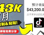 2022抖音国际版Tiktok赚钱项目：每天上传一个视频就轻松月入$43200-第一资源库