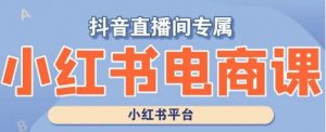 小红书电商高级运营课程,实操教学+案例分析-第一资源库